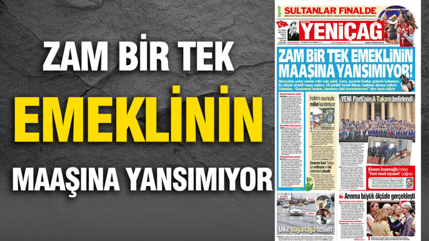 Yenicag gazetesi zam bir tek emeklinin maasina yansimadi 5et1J9sX